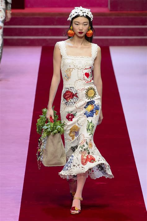 dolce gabbana printemps|dolce gabbana dresses.